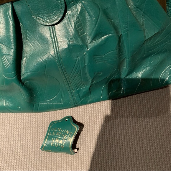 VINTAGE LEATHER purse - Picture 4 of 5